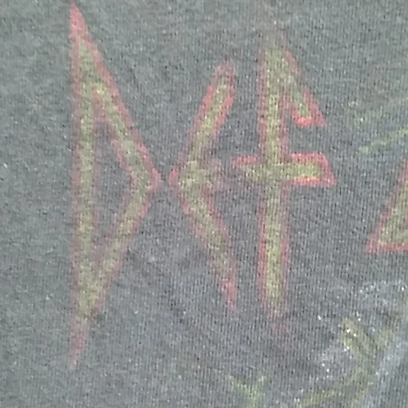 FIRM! RARE! Vintage Def Leppard Hysteria Tee Sz.L - Picture 3 of 12